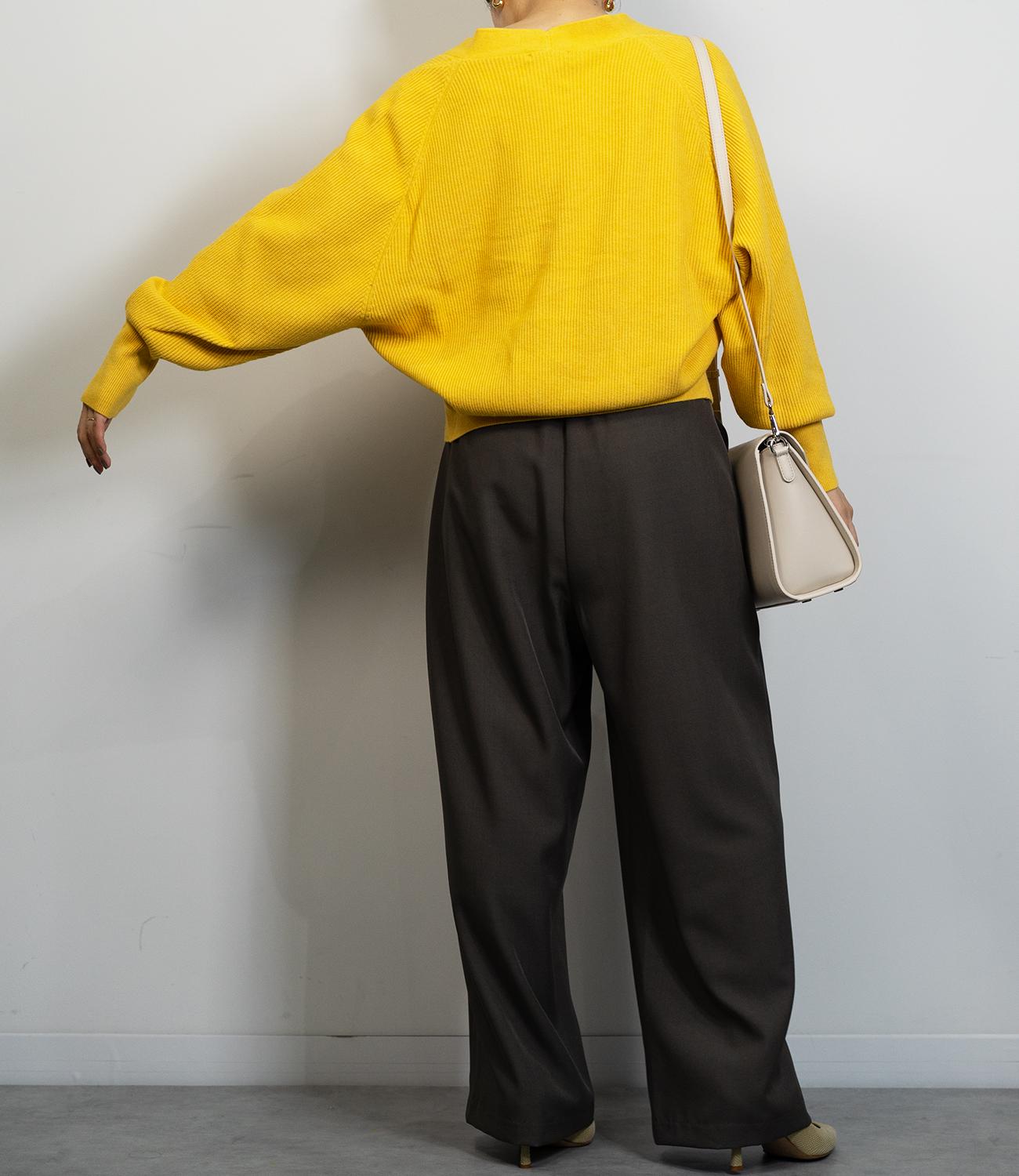 デザイン編みニットカーディガン