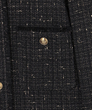 GIOLICA ボタン ツイード ジャケット
