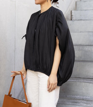 ギャザーモーフドルマンブラウス