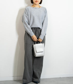 ウールライクあったかパンツ