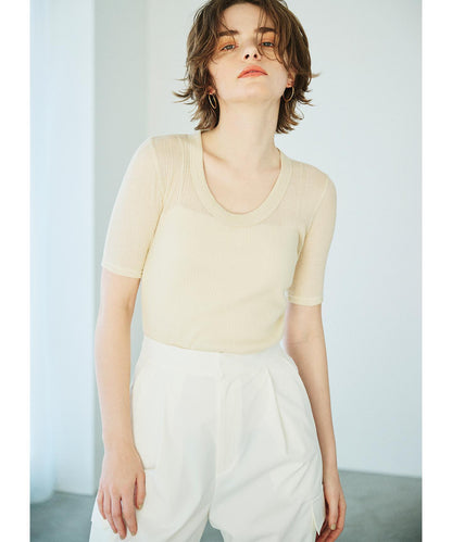 リブ カップ付き キャミソール（uncrave STANDARD）