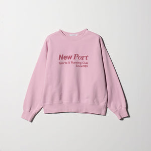 コットン裏毛 ロゴスウェット プルオーバー