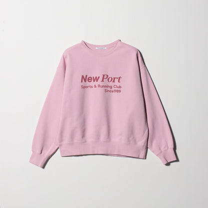 コットン裏毛 ロゴスウェット プルオーバー