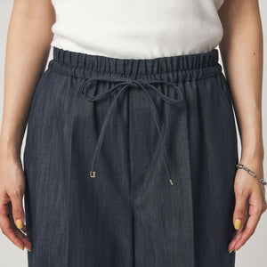 ［size SHORT/TALLあり］ニーハイフレアパンツ デニム 2 ストレッチ