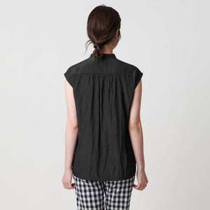 Spiree K/S フレンチスリーブブラウス  - ウォッシャブル -