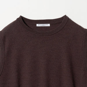 ウール アーガイル&ソリッドベスト