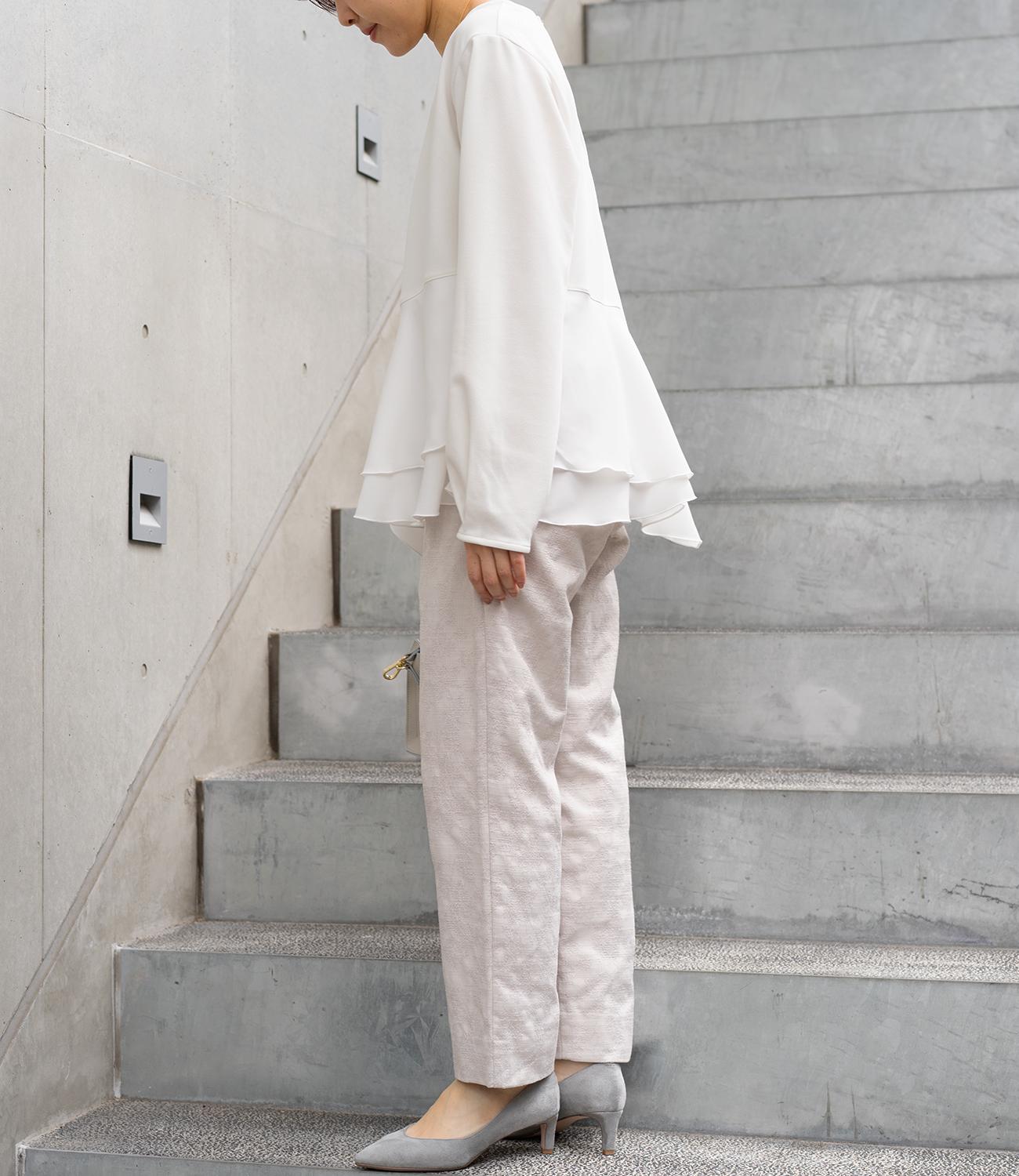 ドッキングイレヘムブラウス