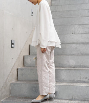 ドッキングイレヘムブラウス