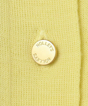 18G天竺ゆったりVカーデ