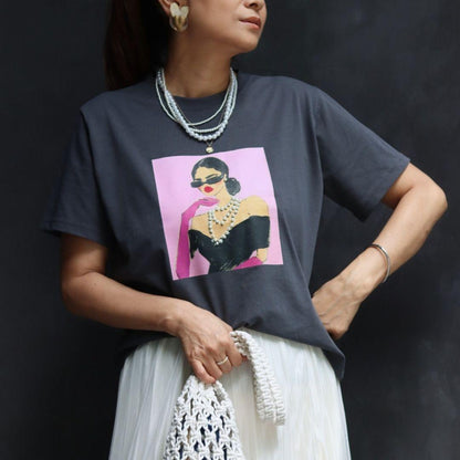 ピンクガールTシャツ