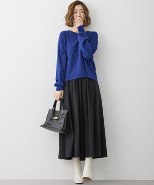 ブライトタフタ タック スカート