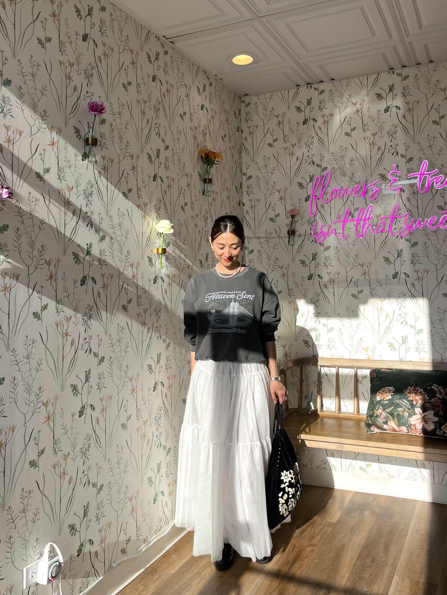 ピンクパールネックレス