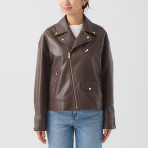 レザーライク ジャケット（S〜M）