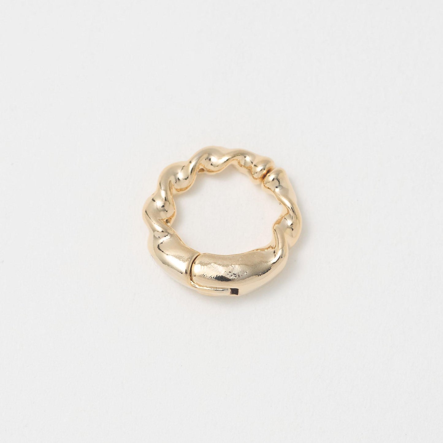 ネジリ フープ 2WAY カフ イヤリング