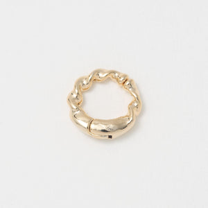 ネジリ フープ 2WAY カフ イヤリング