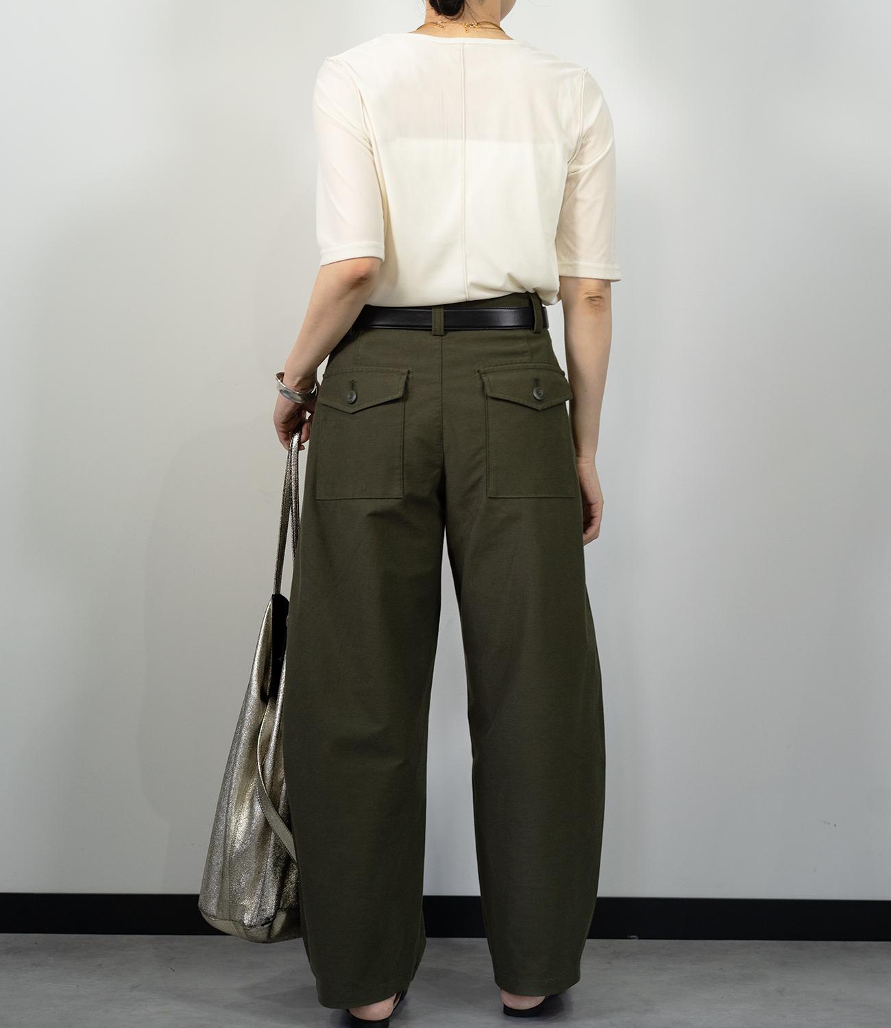 シアーベロア半袖トップス