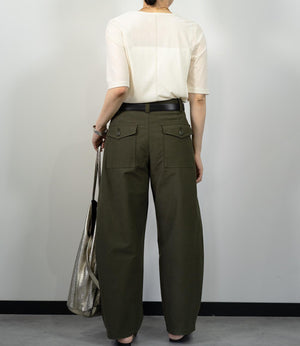 シアーベロア半袖トップス