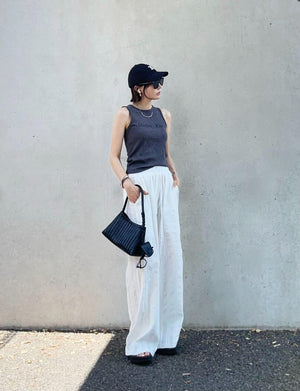 ポーチ付きメッシュショルダーバッグ