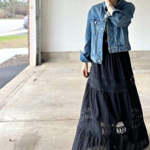 レースティアードスカート