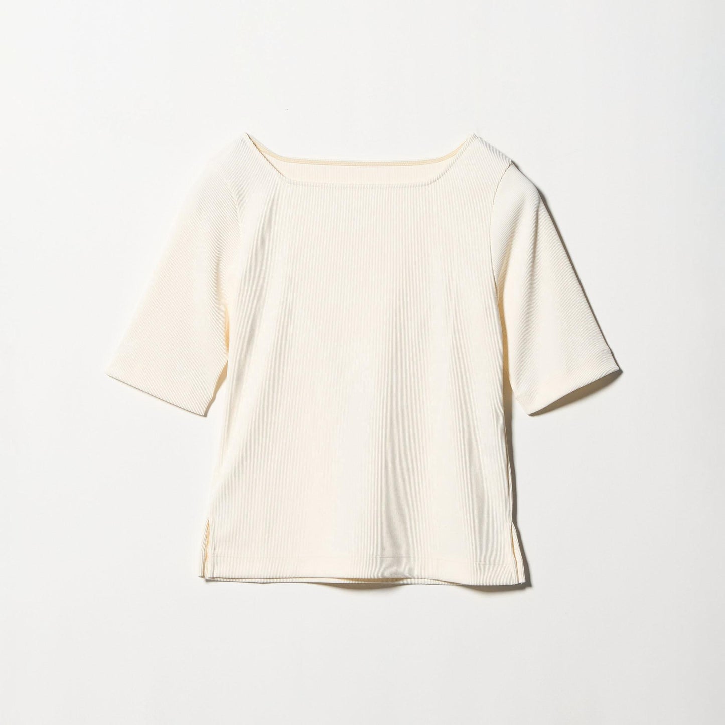 ニットライク スクエアネック カットソー