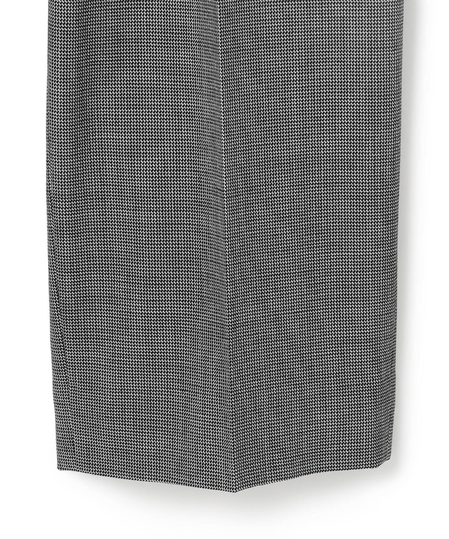 ウール2WAYストレッチ ワイドパンツ