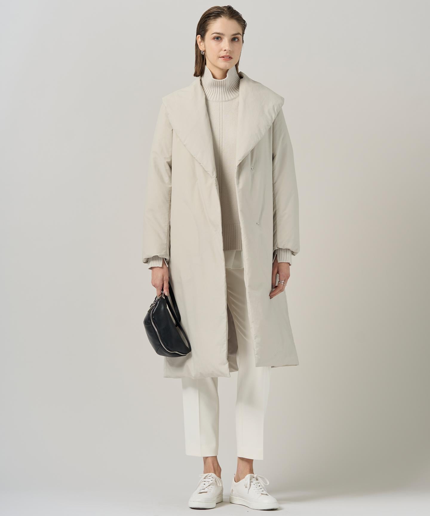 ソフトカシミヤミックス ハイネックニット