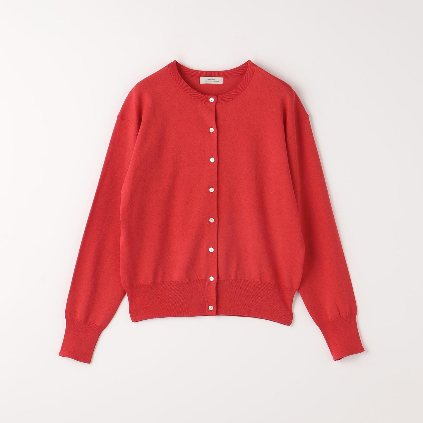 ドラキー クルーネック ニット カーディガン