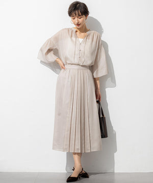 ベアトップ パッド付き キャミソール