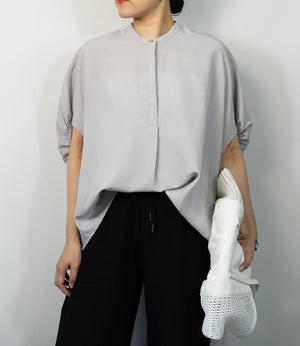 エアリーコクーンシルエットブラウス