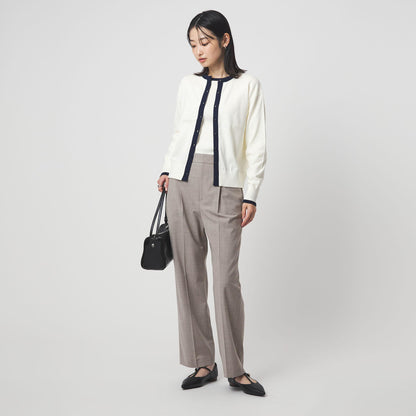 ［size SHORT/TALLあり］カチリラ ストレート パンツ ウォッシャブル ストレッチ