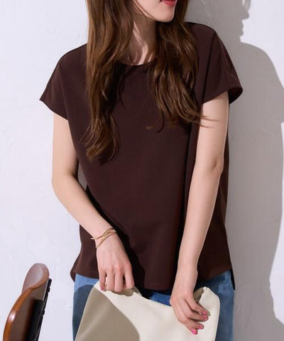 コンパクトフレンチスリーブTシャツ