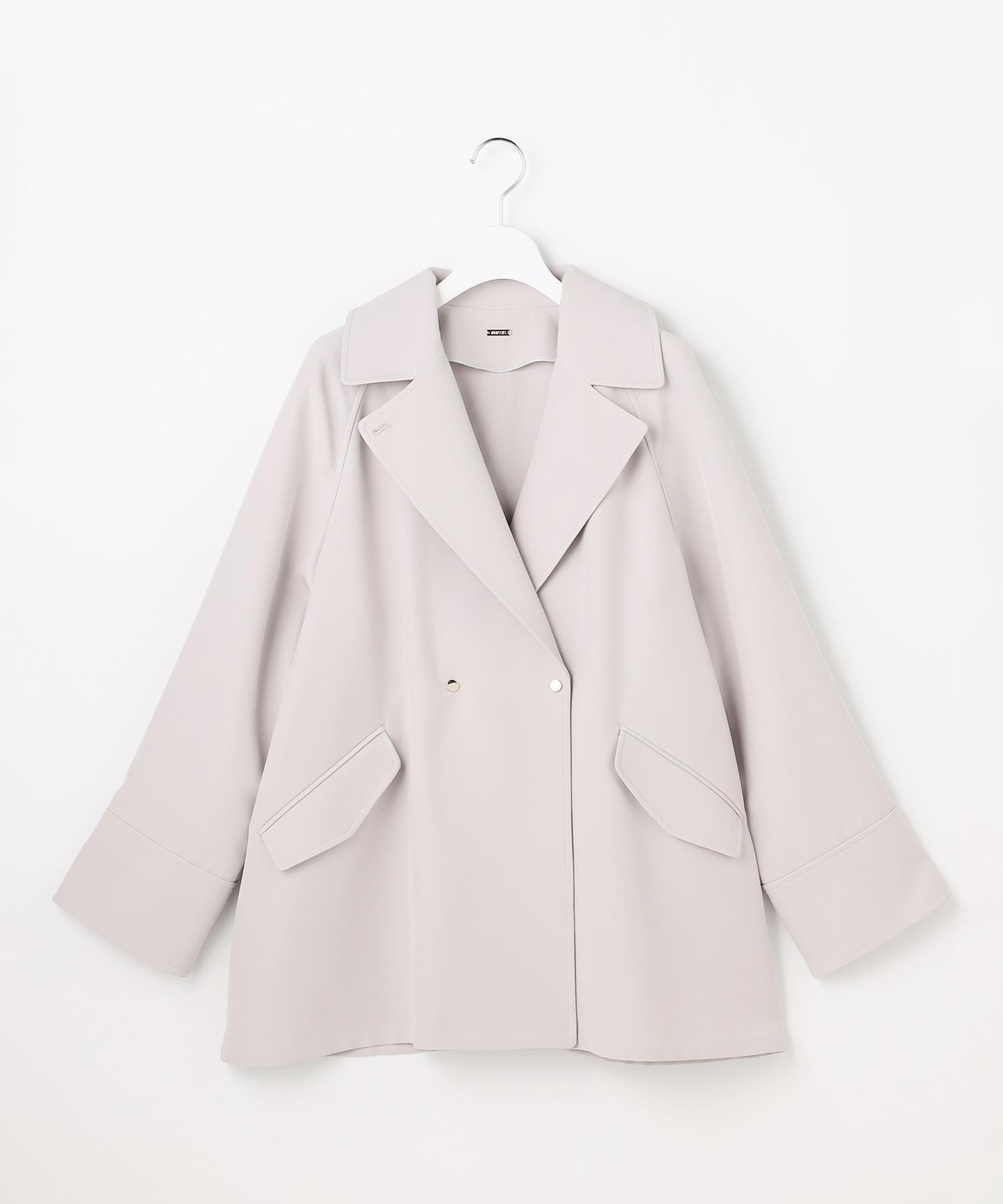 エレカジストレッチミドルトレンチ コート