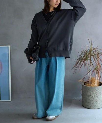 スポンディッシュVネックカーディガン