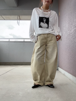 ピグメントワイドバレルデニム