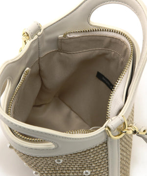 PPパールドットショルダーバッグ