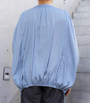 ギャザーモーフドルマンブラウス