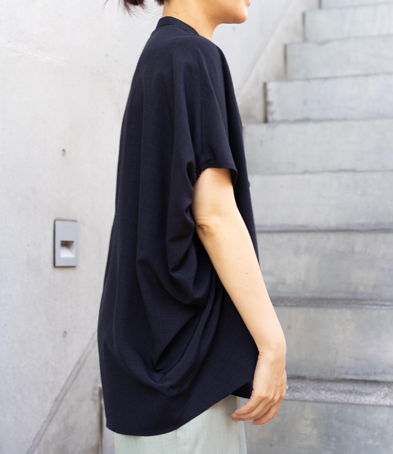 タンブラーブッチャーコクーンブラウス