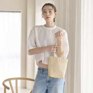 コンビ メッシュ ミニ トートバッグ/かごバッグ