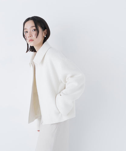 ＜朝比奈 彩さんコラボ＞ステンカラージップブルゾン