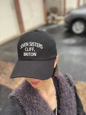 レタリング刺繍キャップ