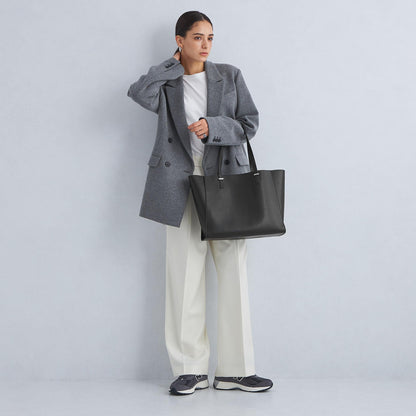 【WEB限定】ワンポイント シンプル トートバッグ（ソフトPCバッグ付） / A4 / 通勤