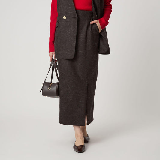 ［size SHORTあり］スラブ サイド スリット タイト スカート