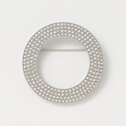 サークル ブローチ