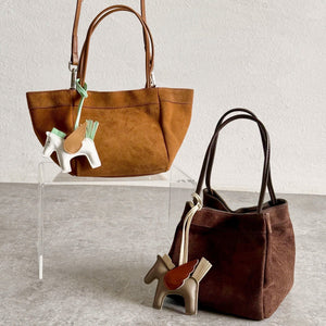 2WAYスエードバッグ