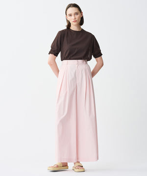 トリコットシフォン ハーフスリーブカットソー