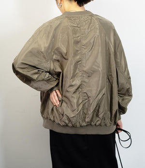 ギャザーボリュームブルゾン