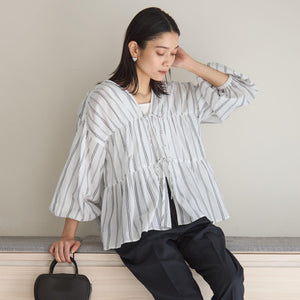 【結論シリーズ】全方位映えギャザーブラウス