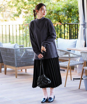 キルティング巾着ショルダーバッグ