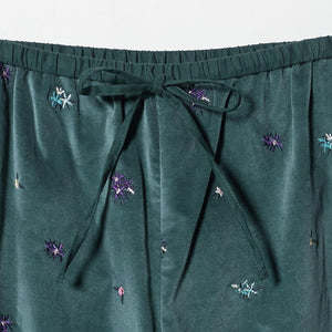 エンブロイダリー イージーパンツ