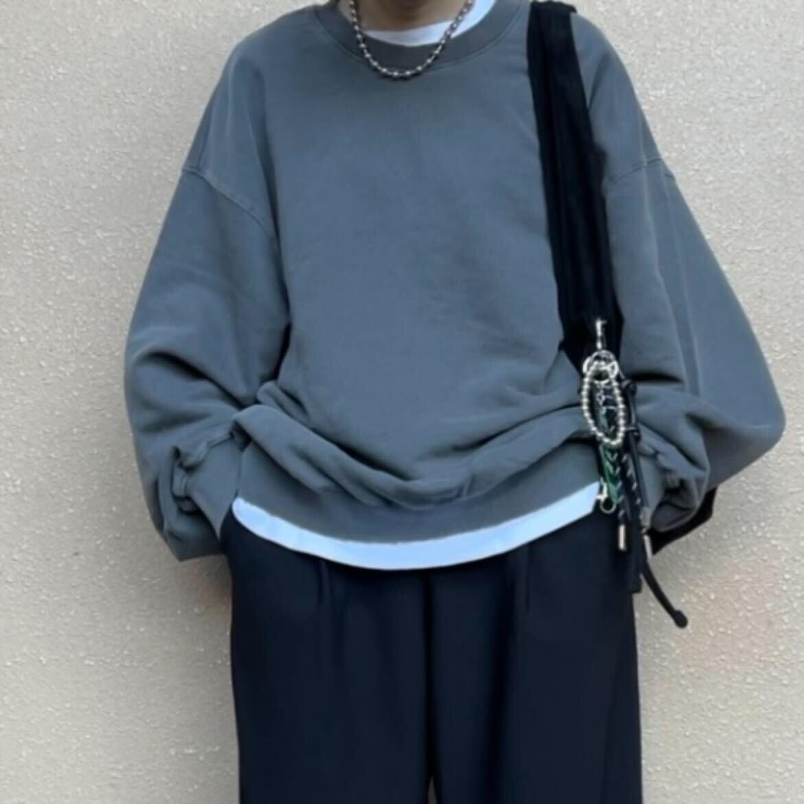 ピグメントビッグスウェット